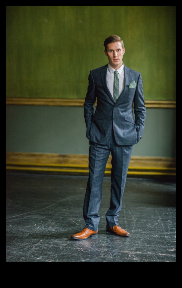 Suave Sophistication: Eleganța ținutei mirelui