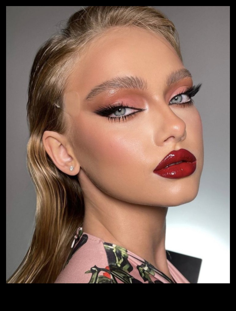 Glam Meets Retro: Explorarea influențelor vintage în stilurile de machiaj de seară