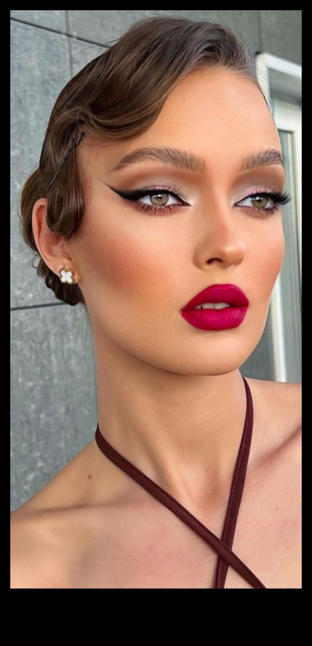 Glam Meets Retro: Explorarea influențelor vintage în stilurile de machiaj de seară