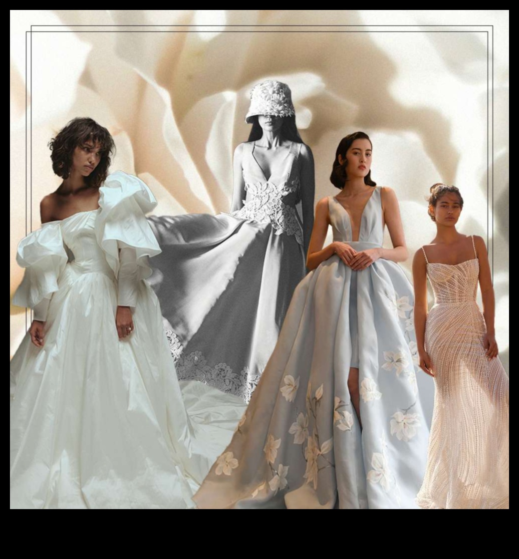 Trendsetting I Dos Modern Bridal Attire Inspirations for the Modern Bride 2 Trendsetting I Do: Modern Bridal Attire Inspirations