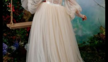 Albul capricios: rochia de vis a unei prințese mirese