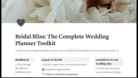 Bridal Bliss Blueprint Ghidul tău inspre planificarea nunții fără stres 3 Bridal Bliss Blueprint: Navigați în planificarea nunții