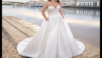 Încredere în curbe: rochii de mireasă de mărime plus delicii